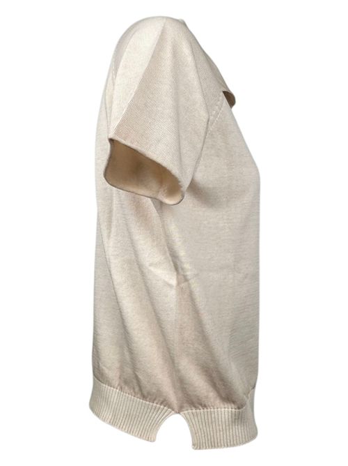powder pink women's polo shirt A rovescio | W9115/2209